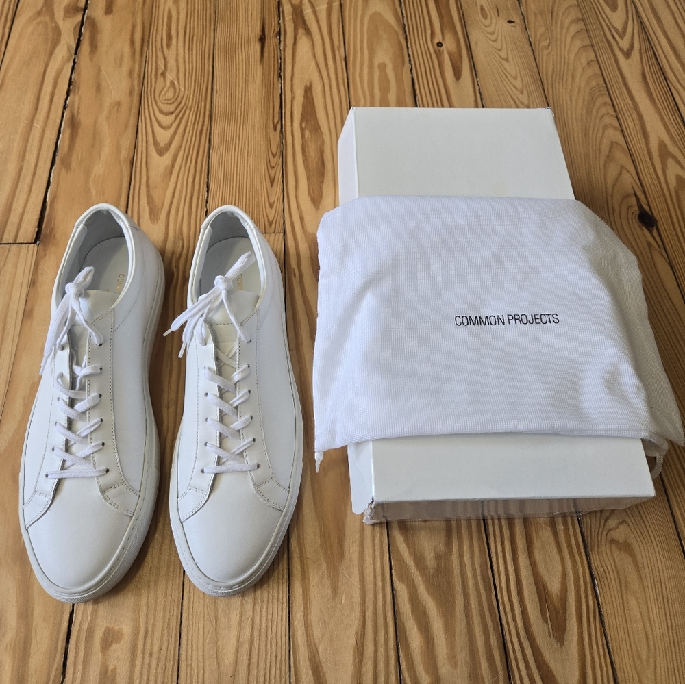 Common Projects Achilles Low Triple White